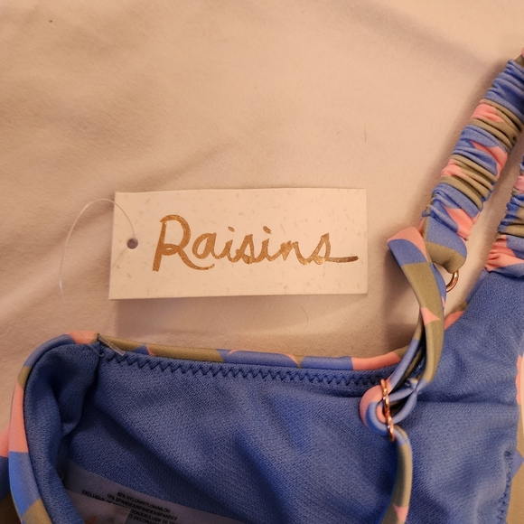 Raisins Colorful Geometric Bikini Set. Comes with Hygienic Liner. NWT - Picture 10 of 11